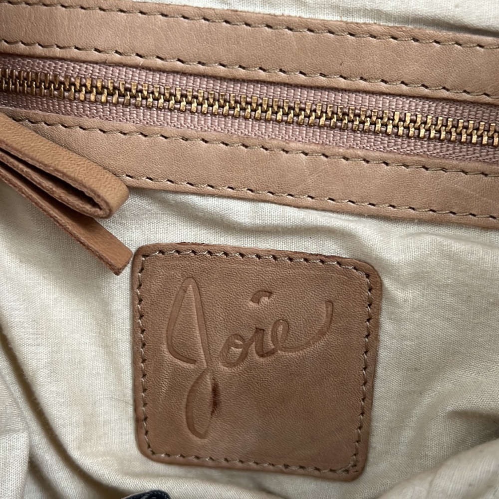 JOIE Mabel Leather Bucket Bag - Brown Cross body - Picture 9 of 16